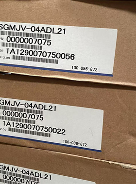 SGMJV-04ADL21 库存全新 安川伺服电机