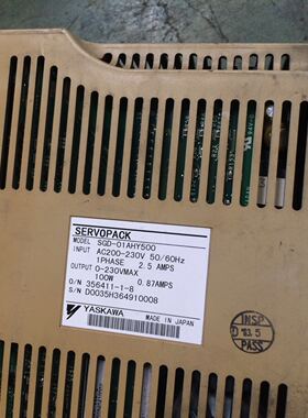 SGD-01AHY500安川驱动器二手进口驱动器