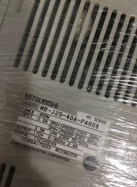 三菱驱动器MR-J2S-40A-PA008