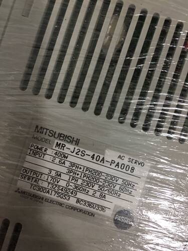 三菱驱动器MR-J2S-40A-PA008