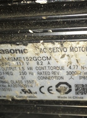 MSME152GCCM   二手松下电机