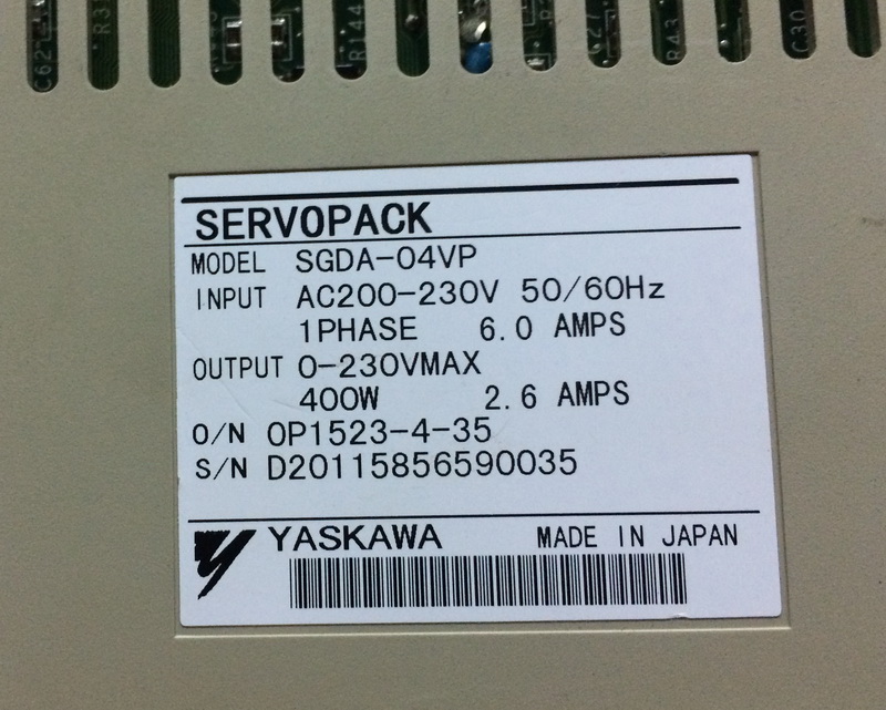 二手驱动器安川SGDA-04VP