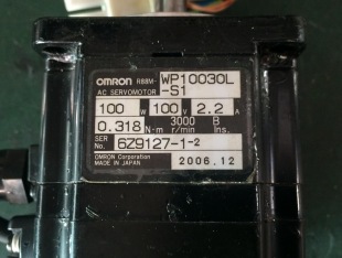 二手欧姆龙电机 WP10030L R88M