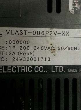 VLAST-006P2V-XX  二手东荣驱动器