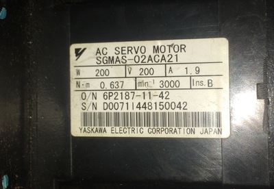 SGMAS-02ACA21电机安川