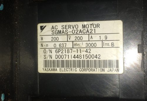 SGMAS-02ACA21电机安川