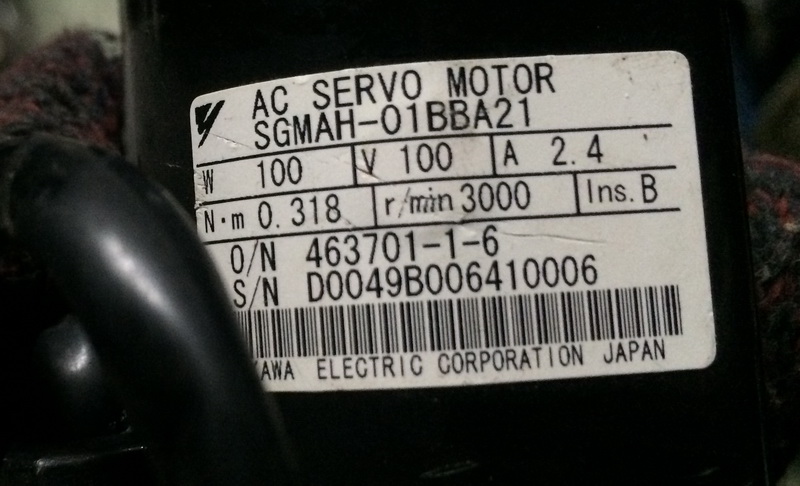 SGMAH-01BBA21安川伺服电机