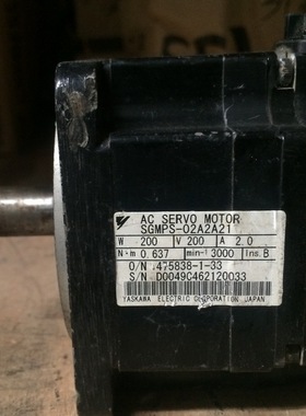 SGMPS-02A2A21  二手安川电机   专业销售维修一体化