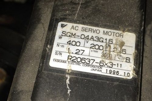 SGM-04A3G16二手电机安川