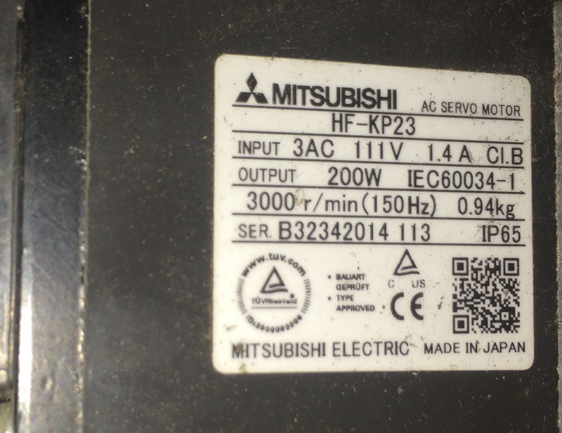 二手VRSF-15C-200电机三菱