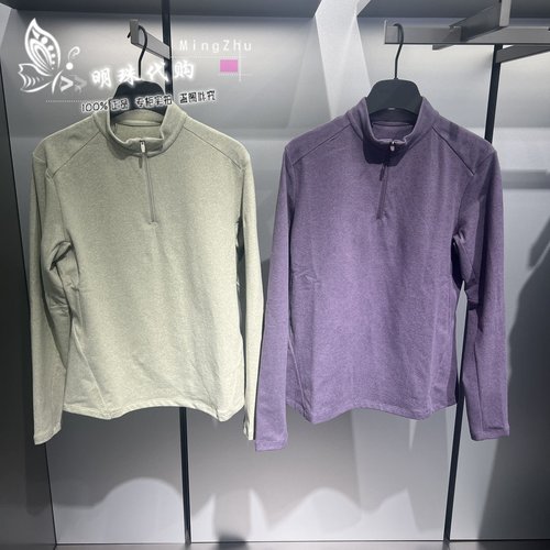 安踏炙热德绒抓绒衣女针织衫