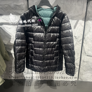 安踏冠军2025冬男款PERTEX面料超级防寒防水连帽羽绒服152540904