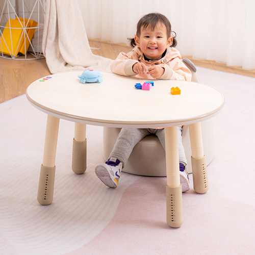 促销儿童花生桌幼儿园桌子宝宝游戏玩具可升降调节早教涂鸦学习桌