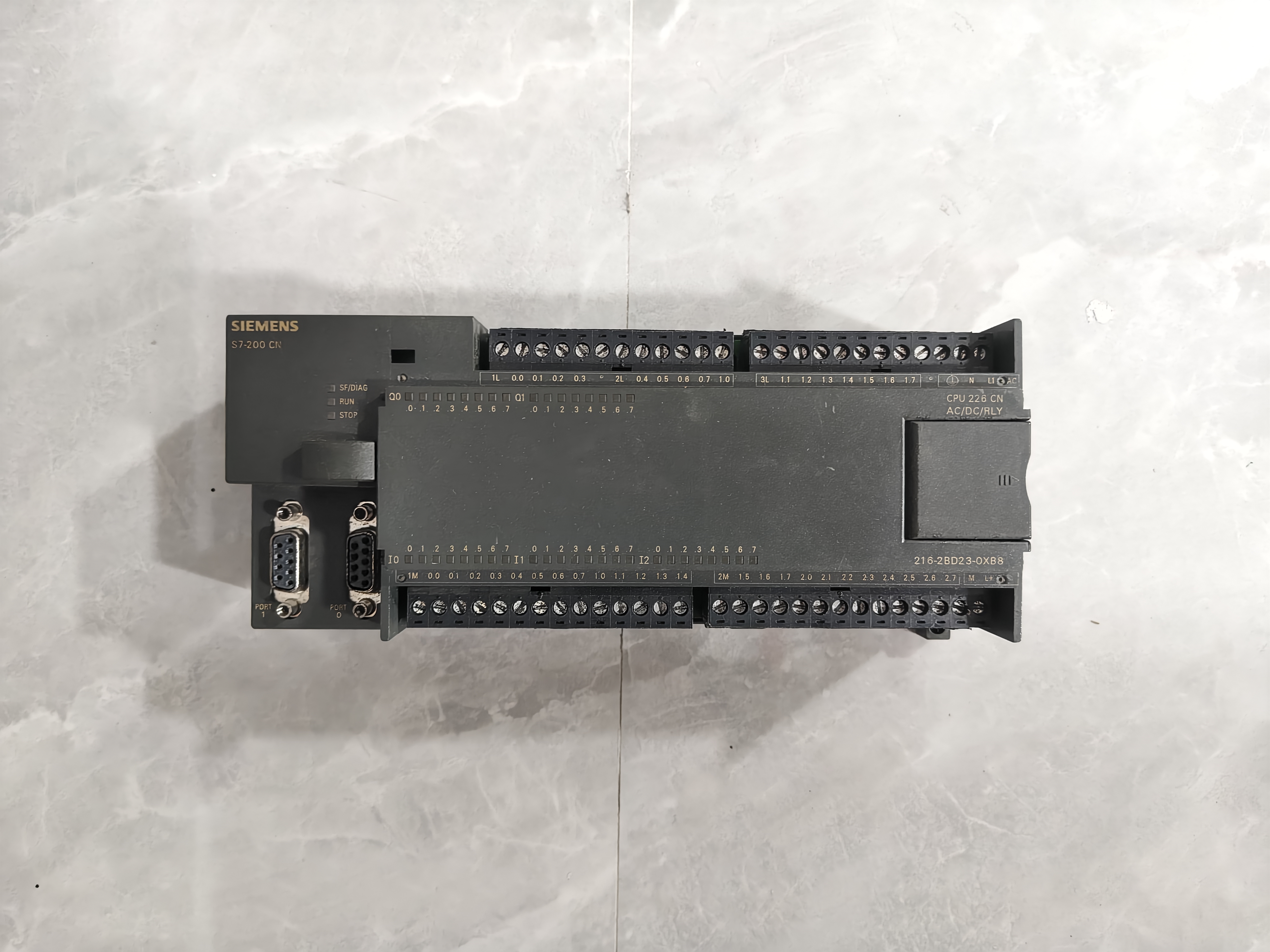 PLC模块6ES7216-2BD23-0XB8原机拆机成色如图