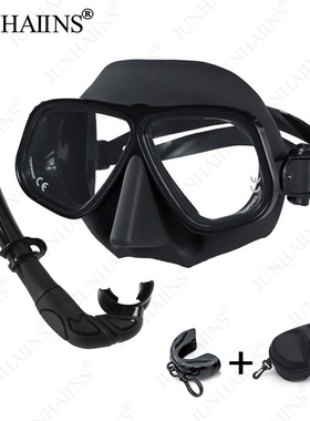 apollo阿波罗同款潜水镜自由潜面镜深潜浮潜面镜高清防水防雾近视