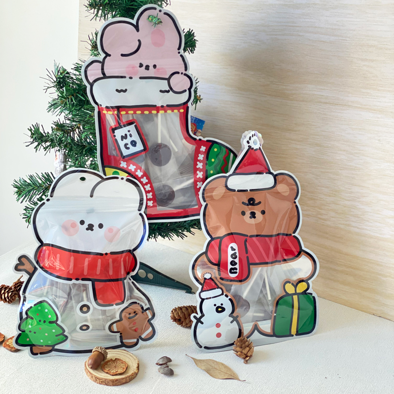 眯到梨膏棒棒糖圣诞节