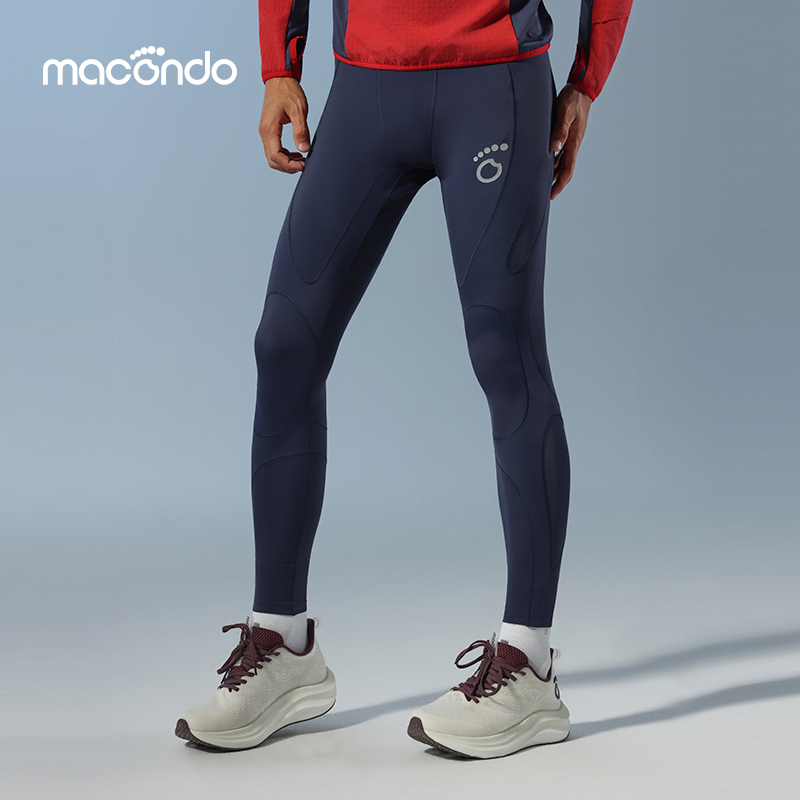 马孔多支撑压缩长裤健身跑步
