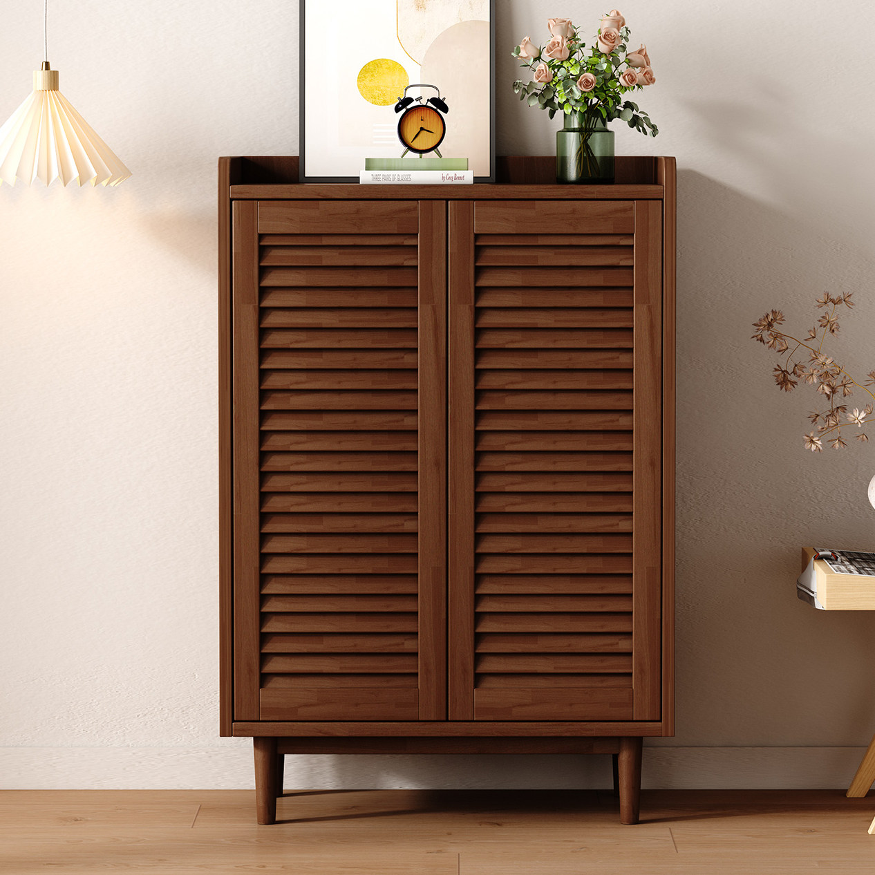 鞋柜2025新款门口入户玄关室内走廊过道室外大容量收纳窄单门鞋柜