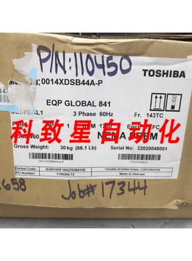 工业配件0014XDSB44A-P 电机AC 1 HP 460 VAC 60 HZ 3 PH 1760