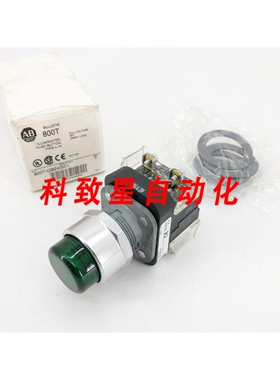 工业配件800T-QB24GD1 SER.T 绿色照明按钮 24VAC/DC