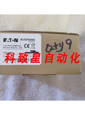 工业配件NIB 低立方保险丝 600VAC 300VDC 30A TCF30RN 数量 9 #1