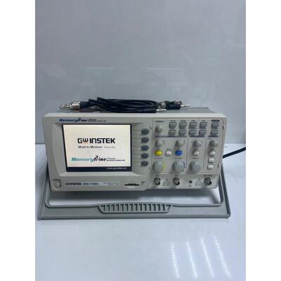 工业配件示波器GOODWILL GDS-1102A-U 带宽 100MHZ 率 1G 双通道
