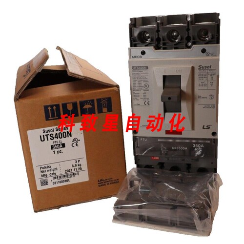 工业配件LS 电动 SUSOL断路器MCCB UTS400N-FTU-LL 350A 350 AM