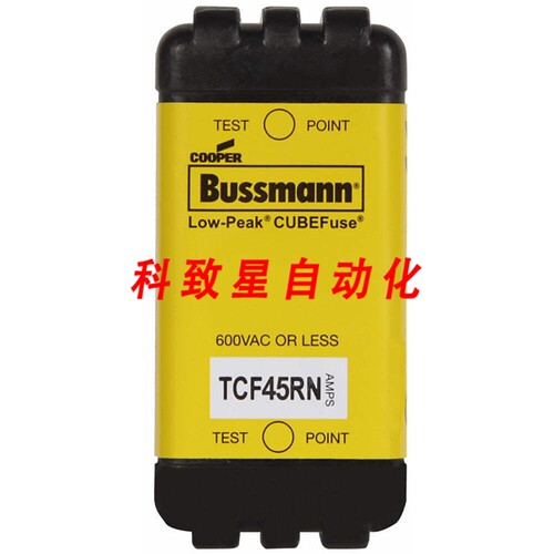 工业配件TCF45RN-45A 600V CLASS CF 延时保险丝双元件手指