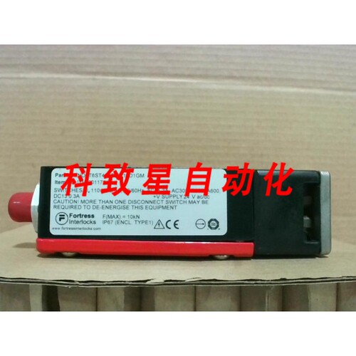 工业配件FORTRESS INTERLOCKS NO4T6ST401T03116D1GM 安全联锁开
