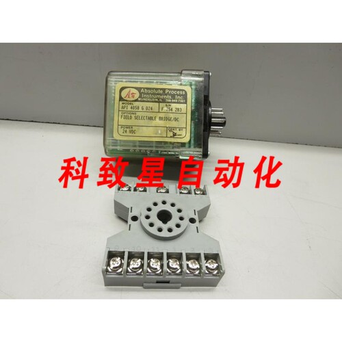 工业配件ABSOLUTE PROCESS ++API 4058 G D24++ 现场可选电桥/DC