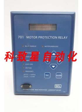 工业配件SEL 0701011XXX 701 电机保护继电器 9540V-AC