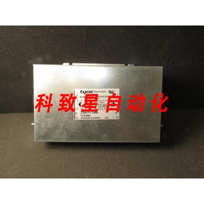 工业配件6609068-4 电源线滤波器25AMP 50HZ/60HZ 480VAC 端子