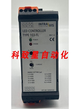 工业配件INTRAVIS VISION SYSTEMS 103-FL 型 LED 控制器