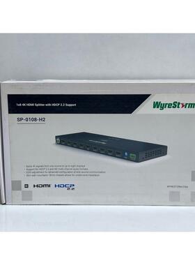 工业配件WYRESTORM SP-0108-H2 1X8 4K HDMI 分配器HDCP 2.2
