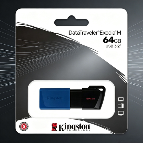 Kingston64GB USB3.2 Gen 1 U盘DTX学习办公投标礼品