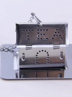 房子形状不锈钢茶漏隔45127茶道/茶具零配/泡茶器/滤茶器