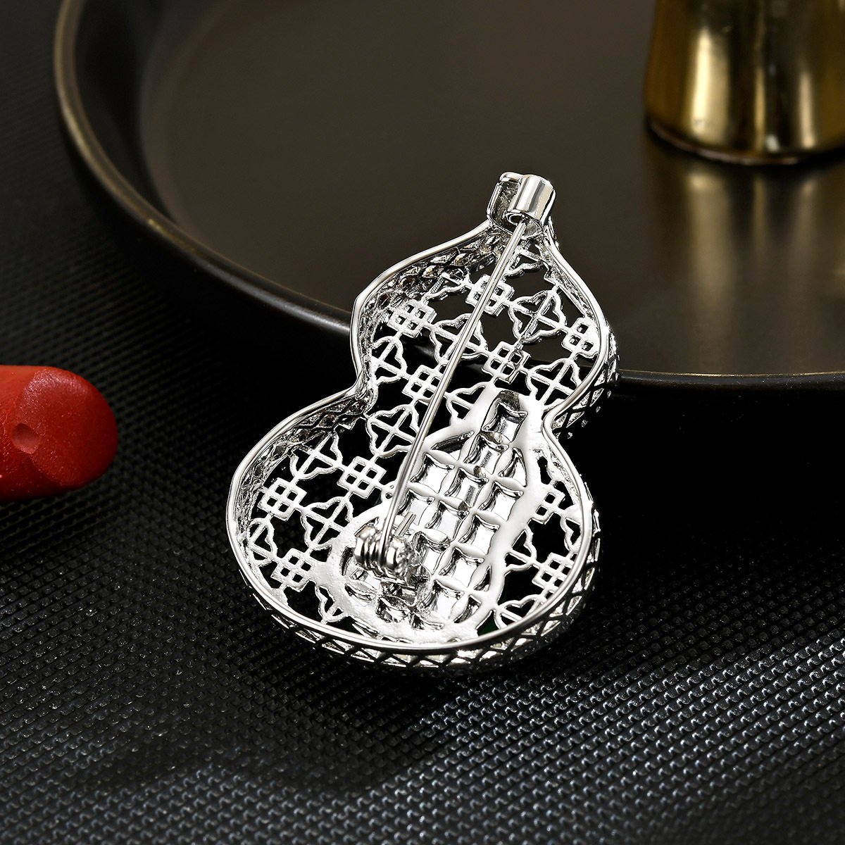 福禄双全胸针高档小众创意国潮葫芦别针高级感胸花时尚配饰品,饰品/流行首饰/时尚饰品新,胸针,淘宝优惠券,粉丝福利购,淘宝优惠卷