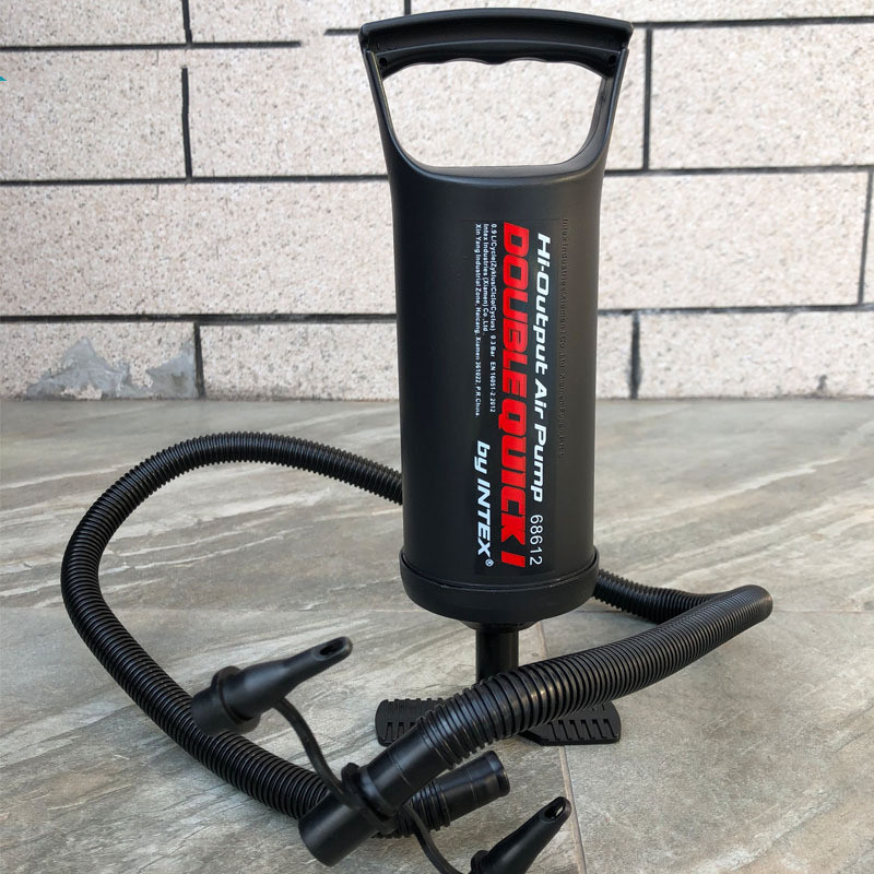 速度与激情 户外便携式家用通用型小型手动脚动自动充气泵
