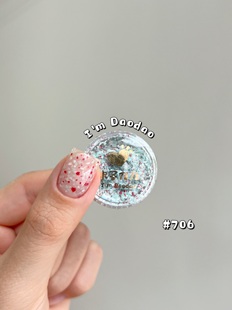 糖果水磨石美甲亮片闪粉饰品 云母岩片系列7.0 韩国同款 超薄