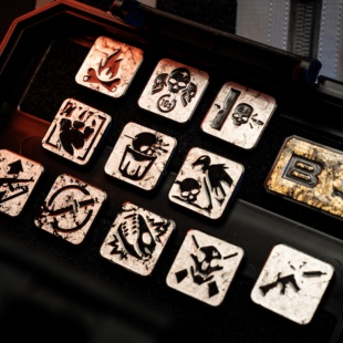 极其氪金LAB潜行者系列碳纤维低可视度士气章轻量化魔术贴