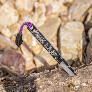 极其氪金LAB锻碳一体式 挂牌开箱刀吊坠便携撬棍工具