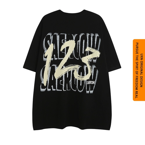 Хлопковая сексуальная футболка с коротким рукавом, оверсайз