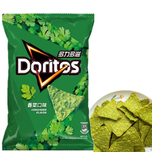 代购台湾代购Doritos玉米片多力多滋香菜薯片膨化零食优选原料