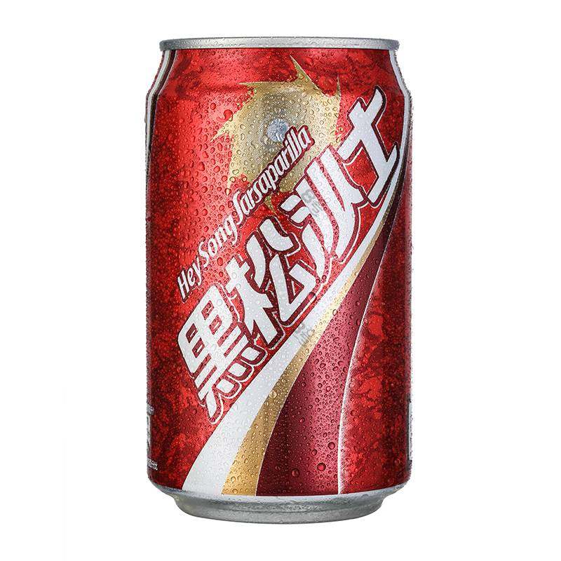 原装进口 台湾进口碳酸饮料 黑松沙士330ml