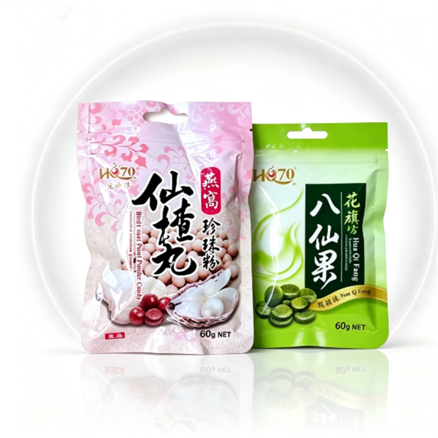现货台湾迪化街特产礼品花旗坊遵古制八仙果柚子参润喉