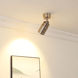 饰柜工业风商用筒灯射灯 过道玄光装 新款 cob小射灯聚光可调焦明装