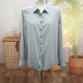 捡漏单色高品质真丝衬衫 夏季 短袖 二号链接特惠款 通勤款 桑蚕丝上衣