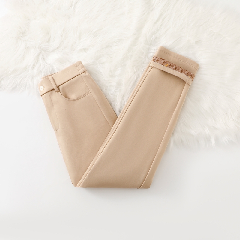 加厚高腰纯鹅绒新款女款羽绒裤
