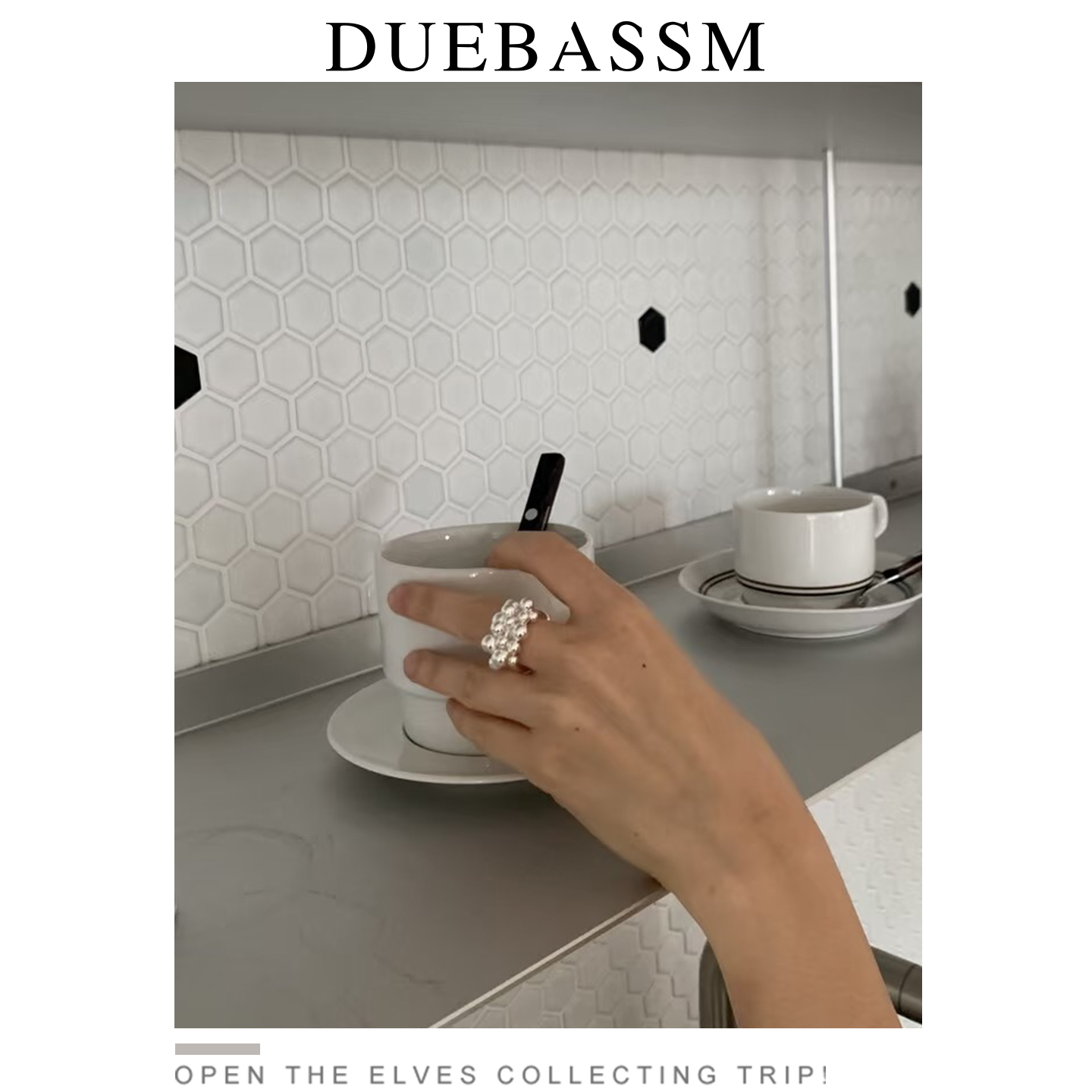 韩国东大门原创设计葡萄纯银戒指