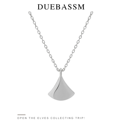 duebassm通体纯银小裙子项链